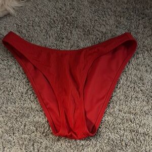 Red Women's Swim Bottom
